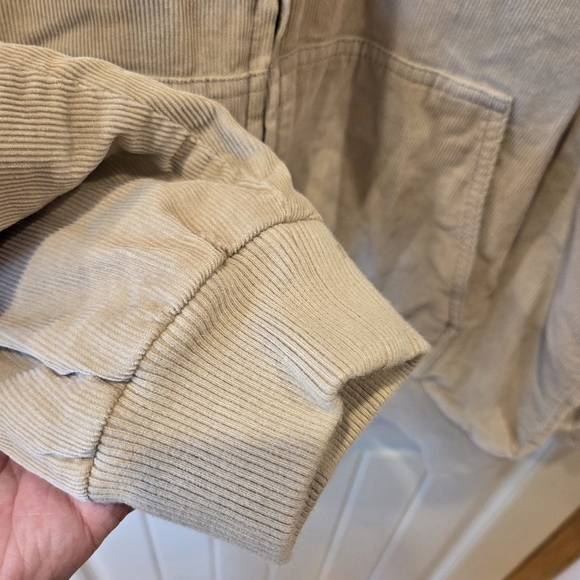 Alpine Design Women's Corduroy Quilted Full Zip Hoodie Medium New Outdoor Hike - Picture 5 of 14